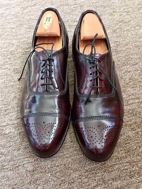 Dexter made in USA leather sole men's dress shoes size 10